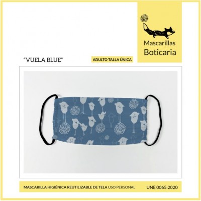 Mascarilla Boticaria Garcia Vuela Blue Adulto